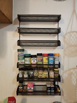 2 Spice Racks For $20