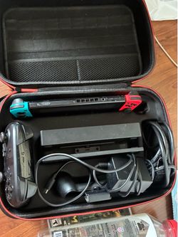 Nintendo Switch w/ games
