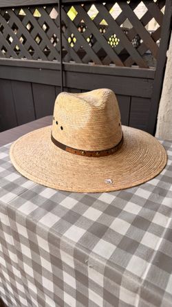 Wide Brim Straw Sun Hat