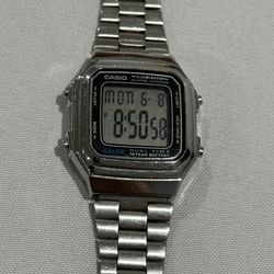 Casio A178W Dual Time Battery Vintage 
