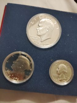 Bicentennial silver proof set