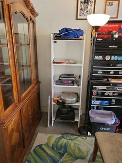 2 identical used ikea bookshleves