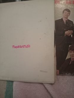 I Have A Lot Of Beatles Albums Original And The White Album I Put The Serial Number On Here I Bought It Back In 1960