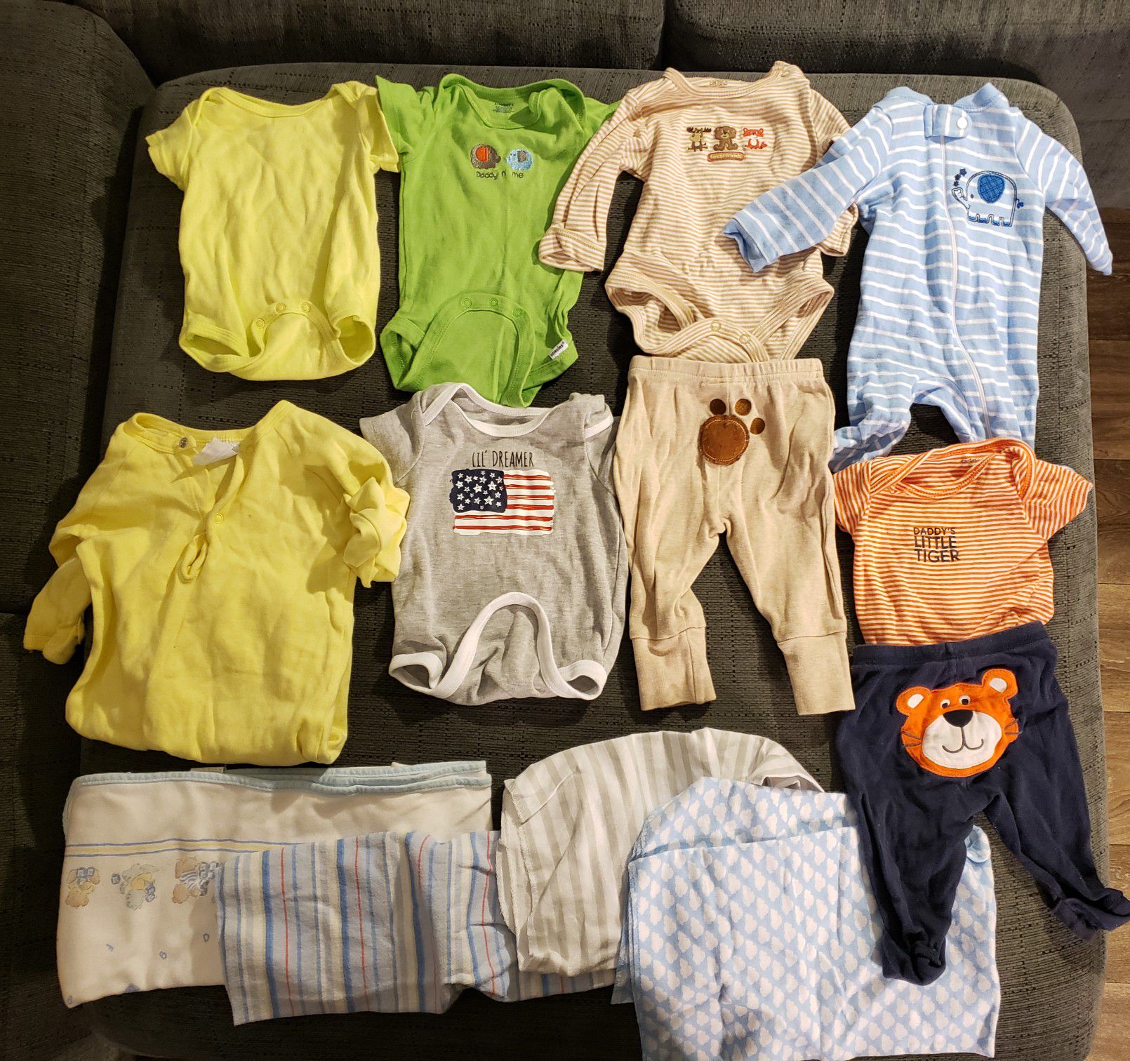 BABY BOY CLOTHES & BLANKETS
