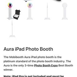 DJ 📸 Mobibooth Aura iPad Photo Booth – Paid $3,000 – Props & Extras Included! 🔥 💰 Asking $1,750 OBO | 📍 North Naples | 🛫 Fully Mobile, Turnkey S