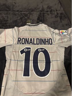 Nike Barcelona 2003-04 Away Jersey Ronaldinho #10