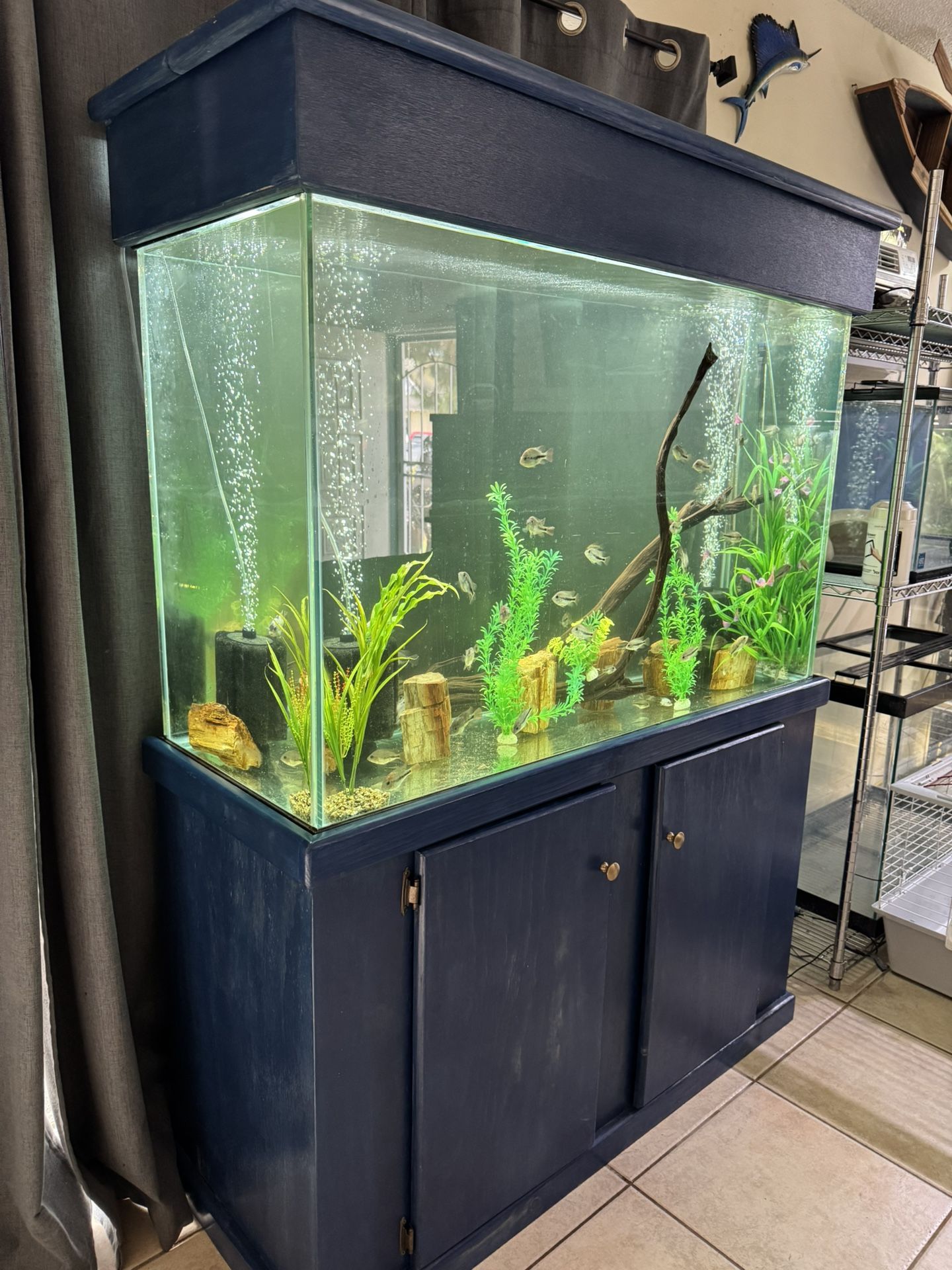 Fish Tank Aquarium 120 Gallon