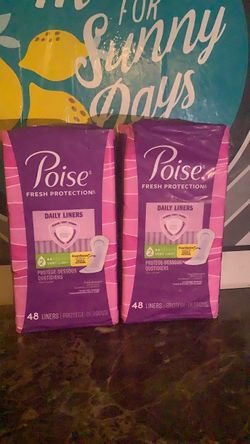 Poise Fresh Protection Daily Liners – 2 Packs price is firm