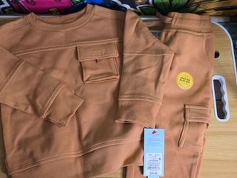 👕 Cat & Jack 2-Piece Tan Outfit Set – Size 2T 👖