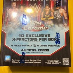 2026 Topps Chrome WWE Megabox 