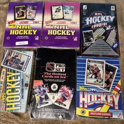 6 Hockey Factory Sealed Boxes