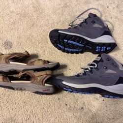 ABEO & COLUMBIA HIKING SHOES