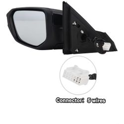 Honda Civic Driver Side Mirror Dk Grey