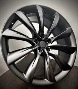 (1) 22” Tesla Mosel X Rim/Wheel Factory Wheel