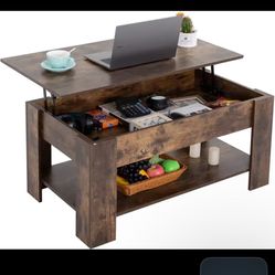 Lift up coffee table