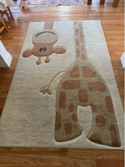 Giraffe rug 5x8