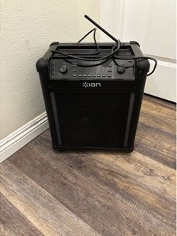 Used ION Audio portable Rocker Max bluetooth speacker sistem