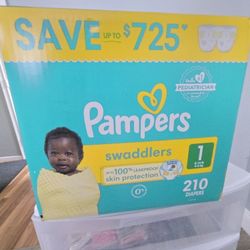Pampers Swaddlers Size 1