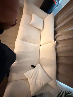 Sofá color beige