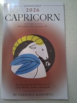 New Astrology 2026 Capricorn Paperback Book