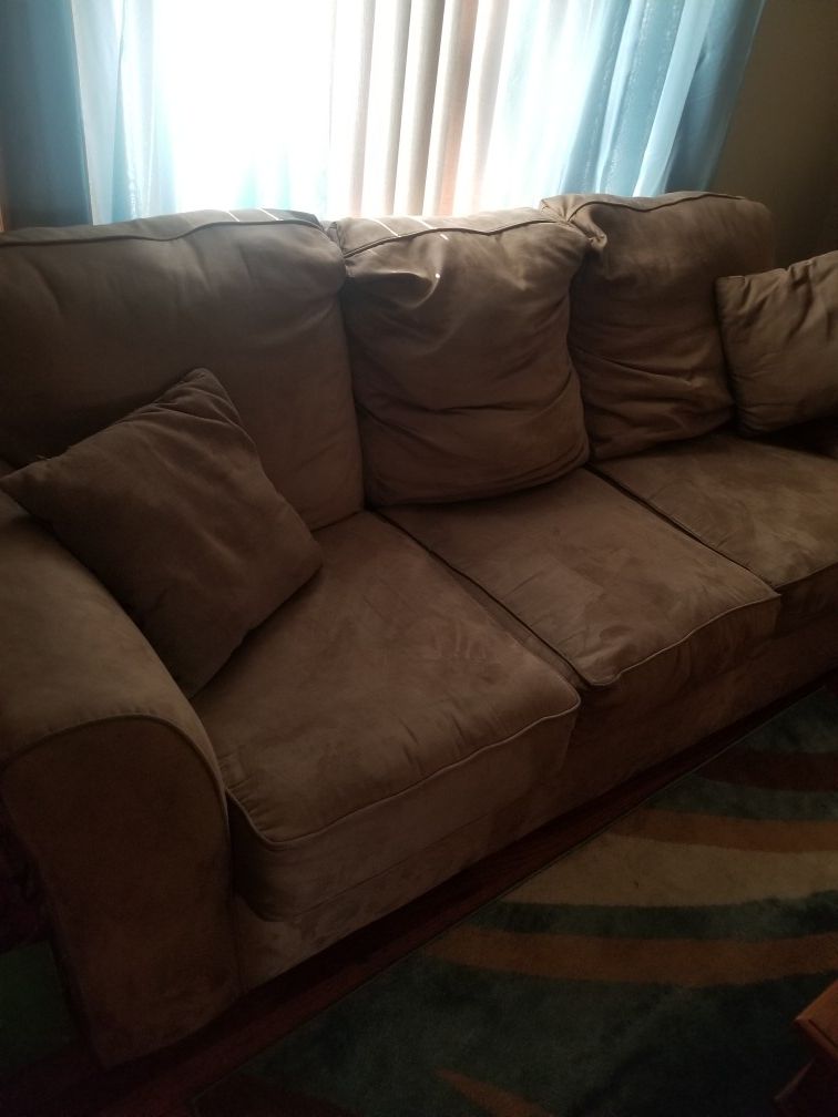 Sofa and love seat