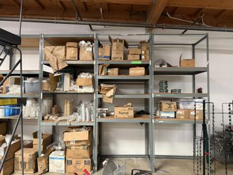 Industrial A heavy Duty shelves