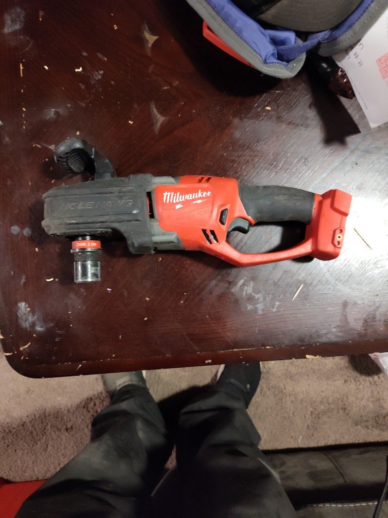 Milwaukee Hole Hawg Right Angle Drill With Quick Lok 7/16 "