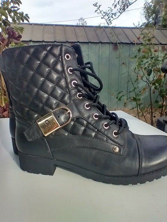 Black Guess Boots 