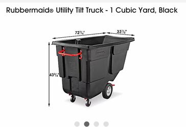 Rubbermaid utility truck