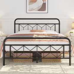 Black Queen Bed Frame 614058