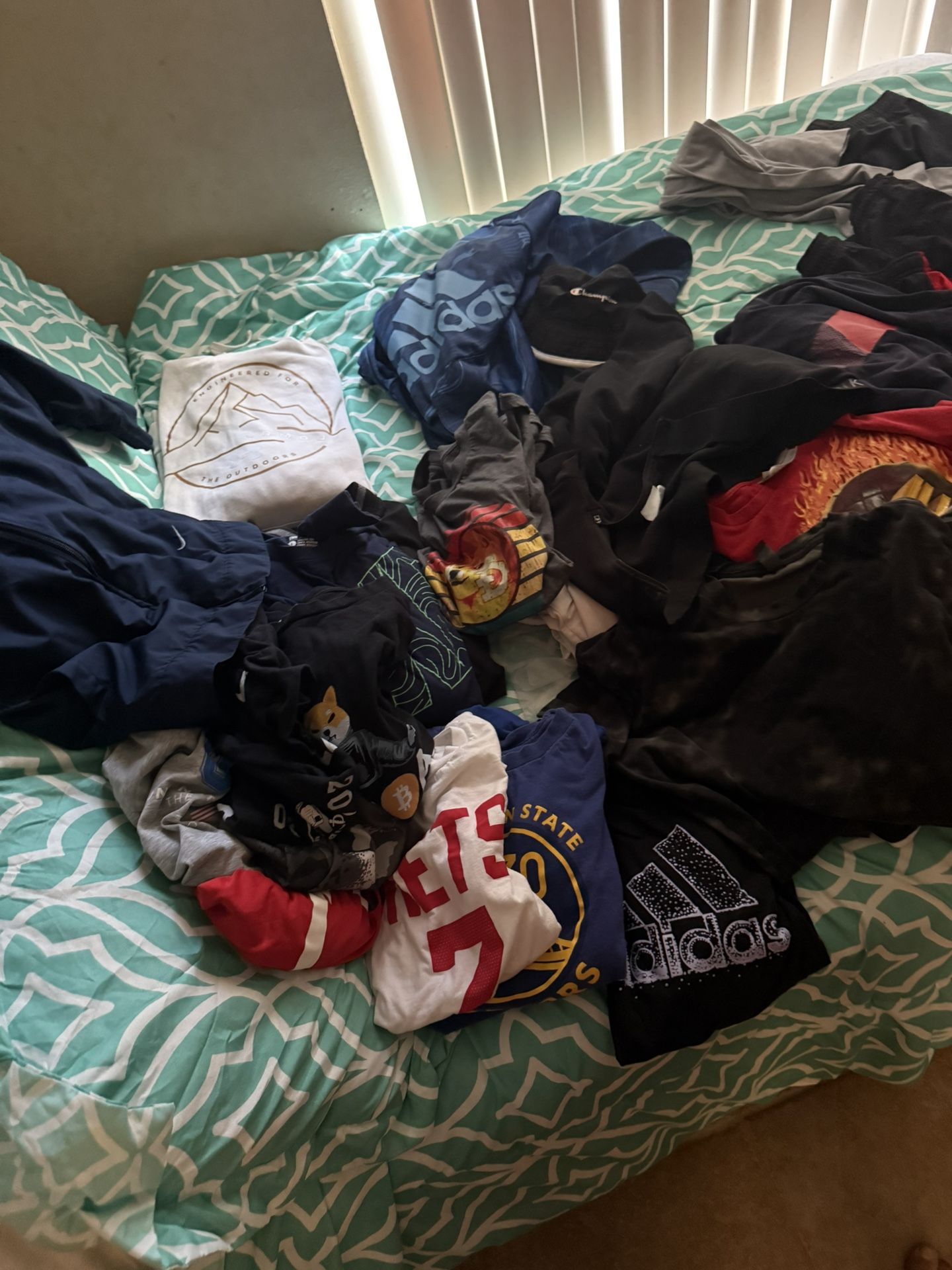 Assorted Clothing Bundle lot of 42 name brands Nike adidas etc