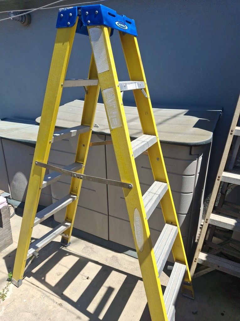 Ladder 6' Werner Double Sided 100$