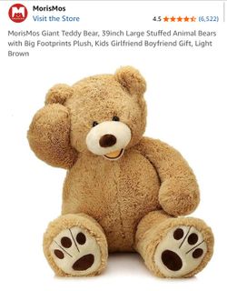 Giant Teddy Bear 39 Inches