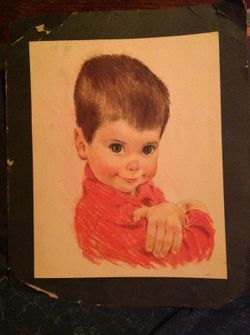 Awwwe vintage northern paper mills portrait