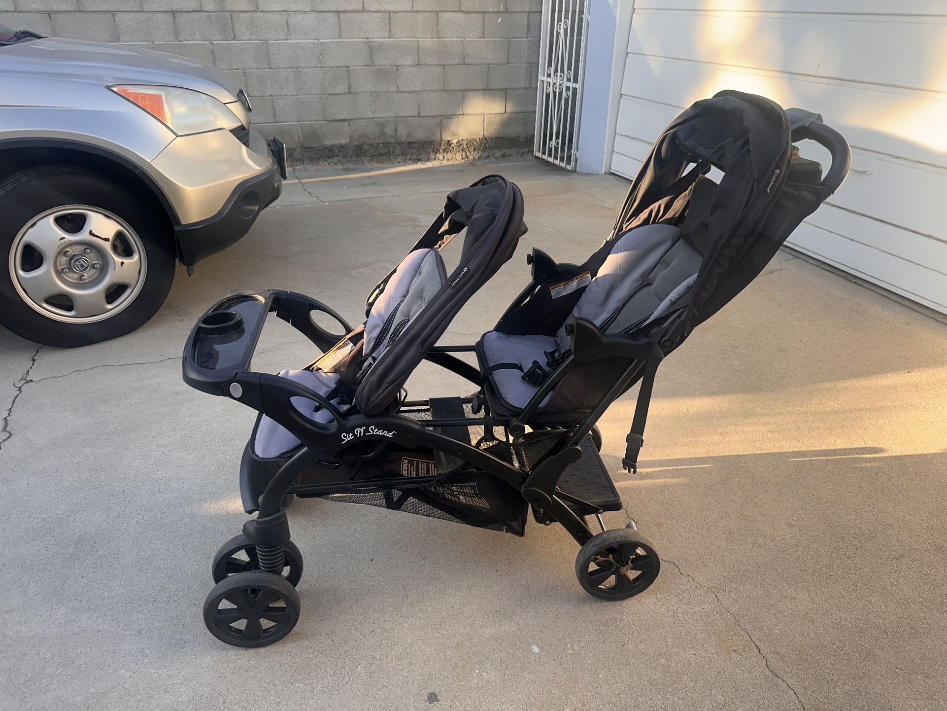 Double Baby Stroller 