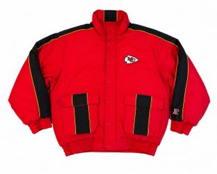 Vintage Kansas City Chiefs Logo Athletic Jacket – Size Large