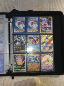 Pokémon TCG Mixed Card Lot and pokemon binder