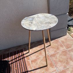 Side table. 