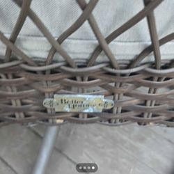 2 Rocking/ Swiveling Better Homes And Gardens Outdoor Patio Chairs. 