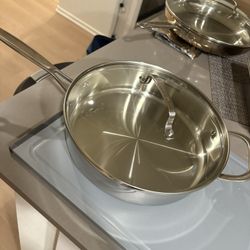 Cuisinart® Chef's Classic Stainless Steel 5.5-qt. Saute Pan