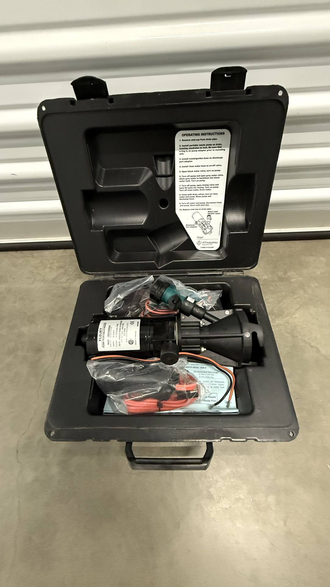 Flojet RV Macerater Pump