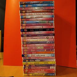 $3 EACH BARBIE ANIMATED DVD MOVIES. PREVIOUSLY OWNED IN GREAT CONDITION. $3 EACH OR TRADE FOR A MOVIE TITLE I DO NOT ALREADY OWN. 