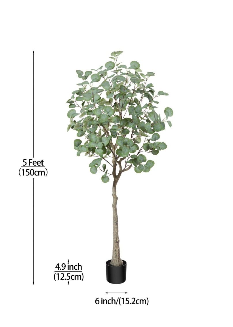Artificial Eucalyptus Tree 5ft