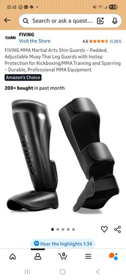 FIVING Martial ARTS shin/Leg Adult GUARDS