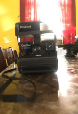 Polaroid one step camera