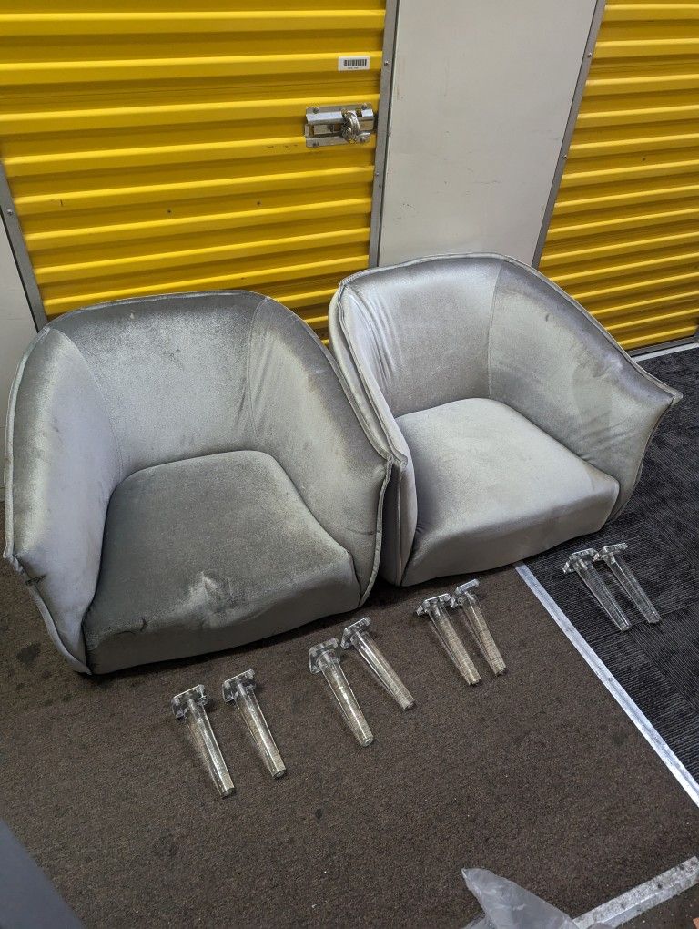 Modern Gray 2pc Sitting Set 