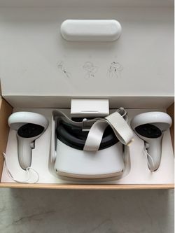 Meta Quest 2 VR with Golf Club attachment