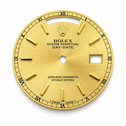 Original Rolex 36mm Day-Date Champagne Stick Dial. (Ref. 18038 / 18238 / 118238)