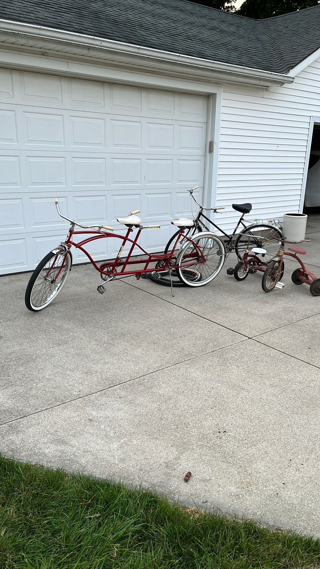 Vintage Bikes From The 60’s Tandem Daisy Daisy, Sportsman, Trikes