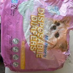 Xs Bag Of Female Diapers (1lb To 5lb)